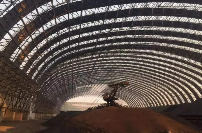 延安概述原料场封闭技术的特点和类型
